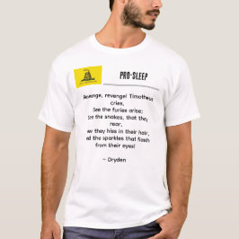 Democracy 101 Free Speech Pro-Schlaf-Zitate T-Shirt