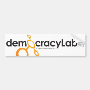 DemocracyLab Autoaufkleber