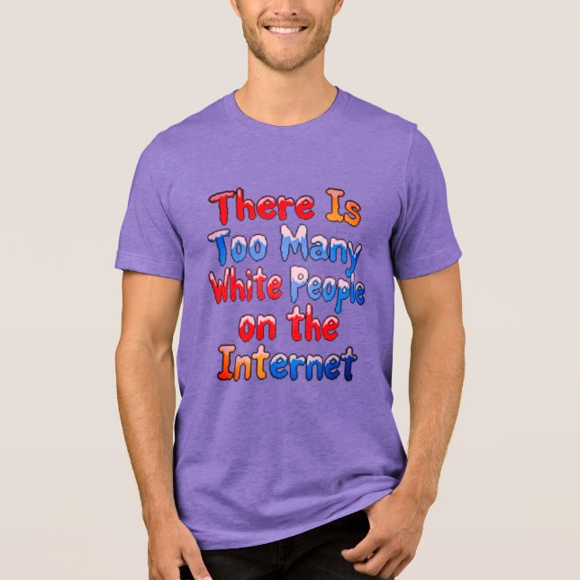 DEMOCRAT INTERNET Tri-Blend SHIRT (Vorderseite)