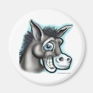 Democratic Donkey Magnet