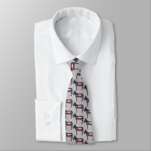 Democratic Donkey Neck Tie Krawatte