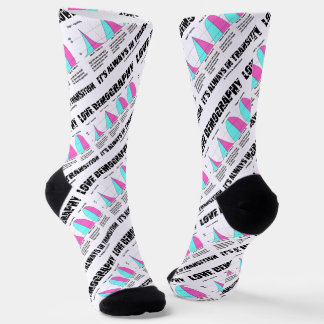 Demografie der Liebe Es ist immer im Übergang Socken