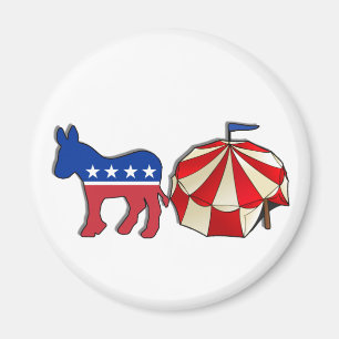 Demokrat Donkey Circus Magnet