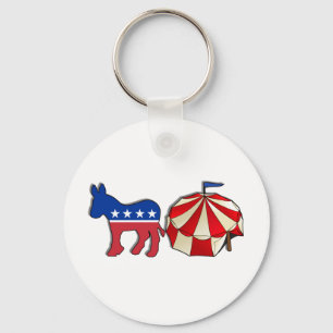 Demokrat Donkey Circus Schlüsselanhänger