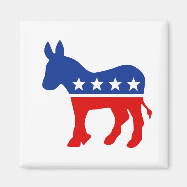 Demokrat Donkey Magnet (Vorne)