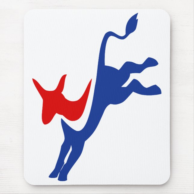 Demokrat Donkey Mousepad (Vorne)