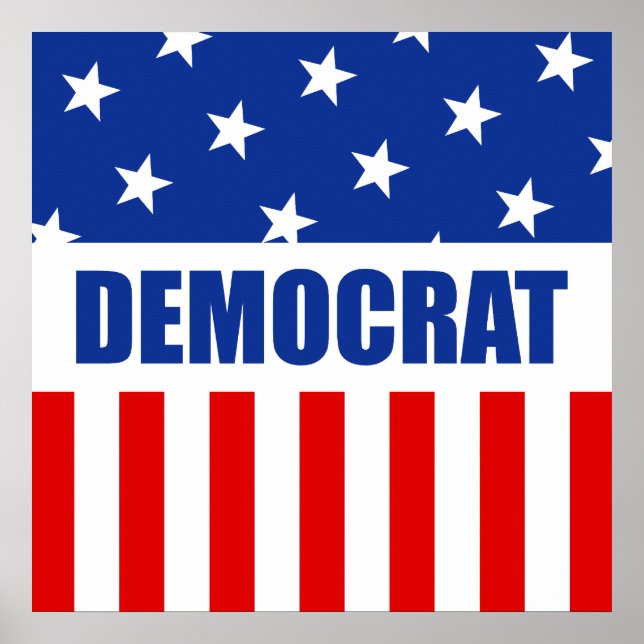 Demokrat Donkey Poster (Vorne)