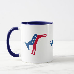 Demokrat Donkey Tasse