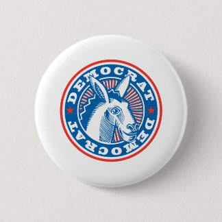 Demokrat Esel Button