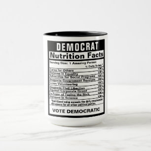 Demokrat Funny Gift Tasse