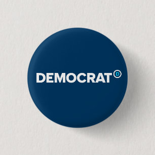Demokrat-Knopf Button
