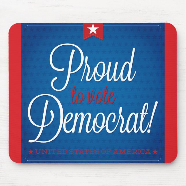 Demokrat Mousepad (Vorne)