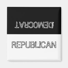 Demokrat oder Republikaner? Magnet