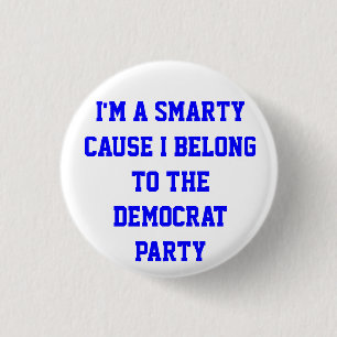 Demokrat-Party - Button