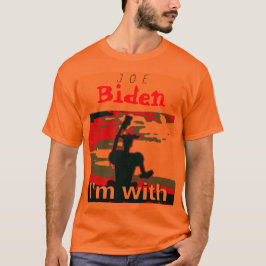 Demokraten 2024 Ich bin mit Him Vote für Joe Biden T-Shirt