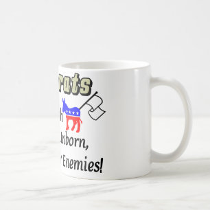 Demokraten: Brave genug, um unser ungeborenes zu Kaffeetasse