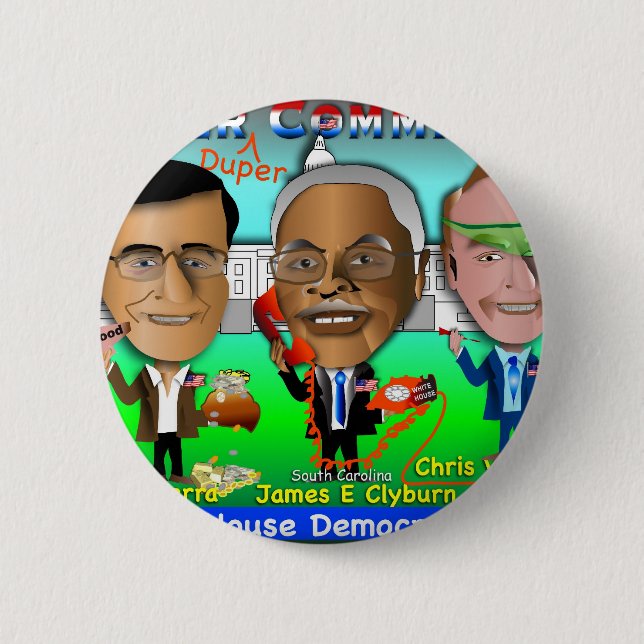 Demokraten Button (Vorderseite)