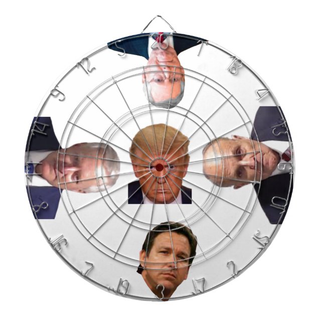 Demokraten Dartboard Dartscheibe (vorne)