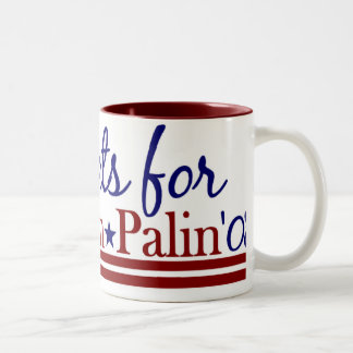 Demokraten für McCain Palin Zweifarbige Tasse