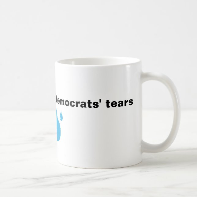 Demokraten Risse Kaffeetasse (Rechts)