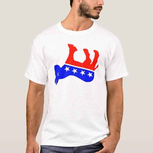 Demokraten tot T-Shirt (Vorderseite)