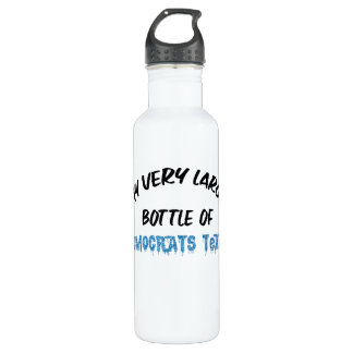 Demokraten tränen edelstahlflasche