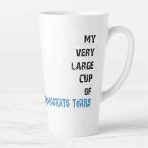 Demokraten tränen milchtasse