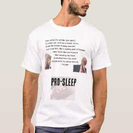 Demokratie 101 Freie Meinungsäußerung Pro-Schlaf T-Shirt