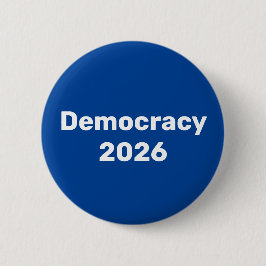 Demokratie 2026 Zwischenwahlen Button