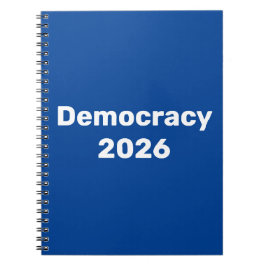 Demokratie 2026 Zwischenwahlen Notizblock