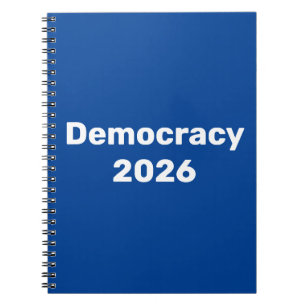 Demokratie 2026 Zwischenwahlen Notizblock