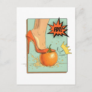 Demokratie Hat Keine Könige USA Amerikanischer Pro Postkarte