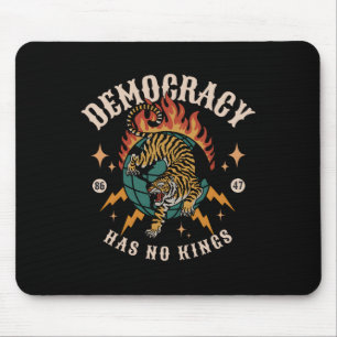 Demokratie hat keinen König 8647 gegen Trump Ameri Mousepad