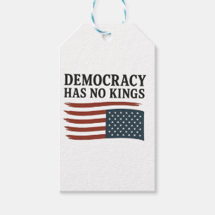 Demokratie hat keinen König gegen Trump USA Geschenkanhänger