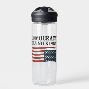Demokratie hat keinen König gegen Trump USA Trinkflasche