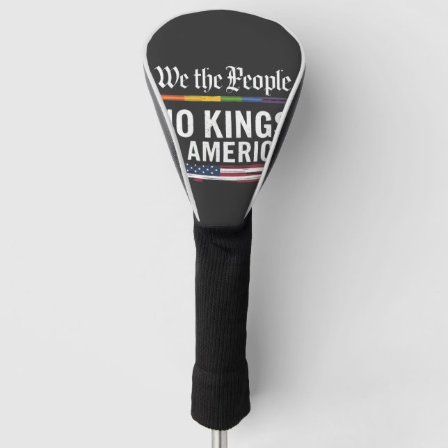 Demokratie hat keinen König-Librety-Status USA Golf Headcover (Vorderseite)