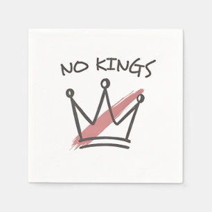 Demokratie hat keinen König-Librety-Status USA Serviette