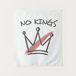 Demokratie hat keinen König-Librety-Status USA Wandteppich