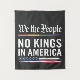 Demokratie hat keinen König-Librety-Status USA Wandteppich