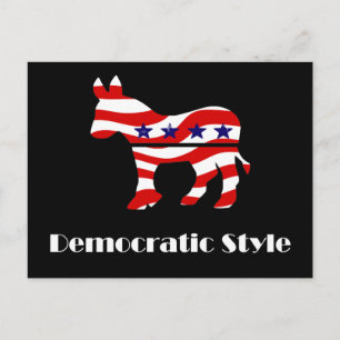 Demokratie mit Stil Postkarte