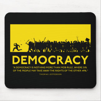 Demokratie Mousepad