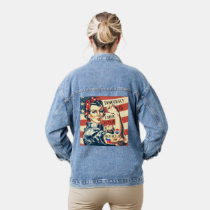 Demokratie/ Schützen es Denim Jacket Jeansjacke
