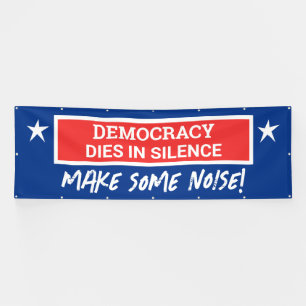 Demokratie stirbt in Stille Banner
