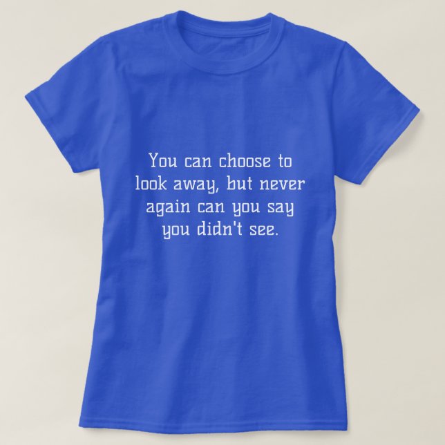 Demokratie T-Shirt (Design vorne)