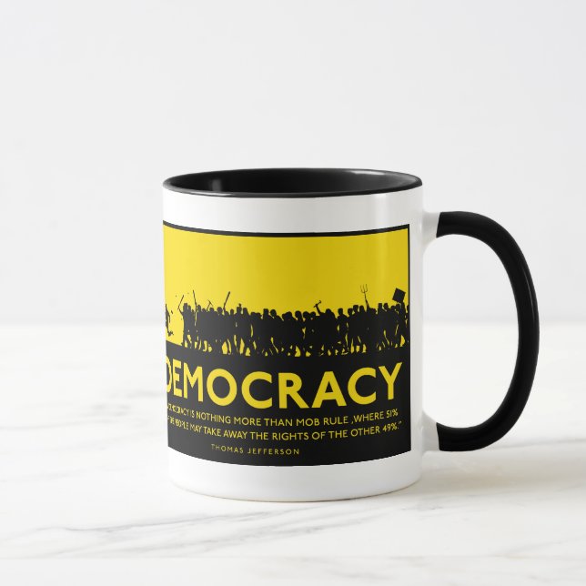 Demokratie-Tasse Tasse (Rechts)
