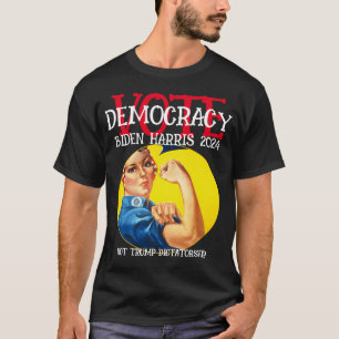 DEMOKRATIE UND NICHT DIKTATUR 2024 T-Shirt