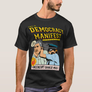 Demokratiemanifest - Retro T-Shirt