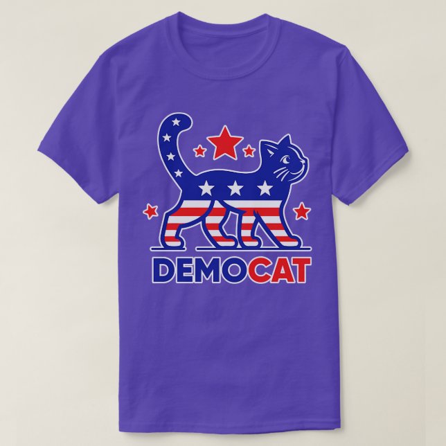 demokratisch für T-Shirt (Design vorne)