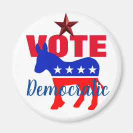 Demokratische Abstimmung mit Patriotic Donkey und Magnet