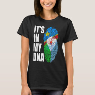 Demokratische kongolesische und dschibutische DNA- T-Shirt